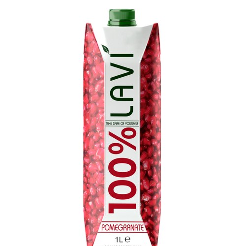 LAVI ザクロジュース 果汁100% 1L 紙パック（メーカーの商品画像）